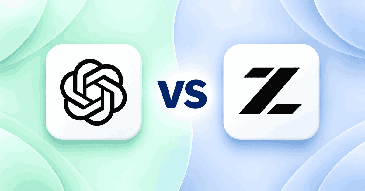 ChatGPT contre Z.ai
