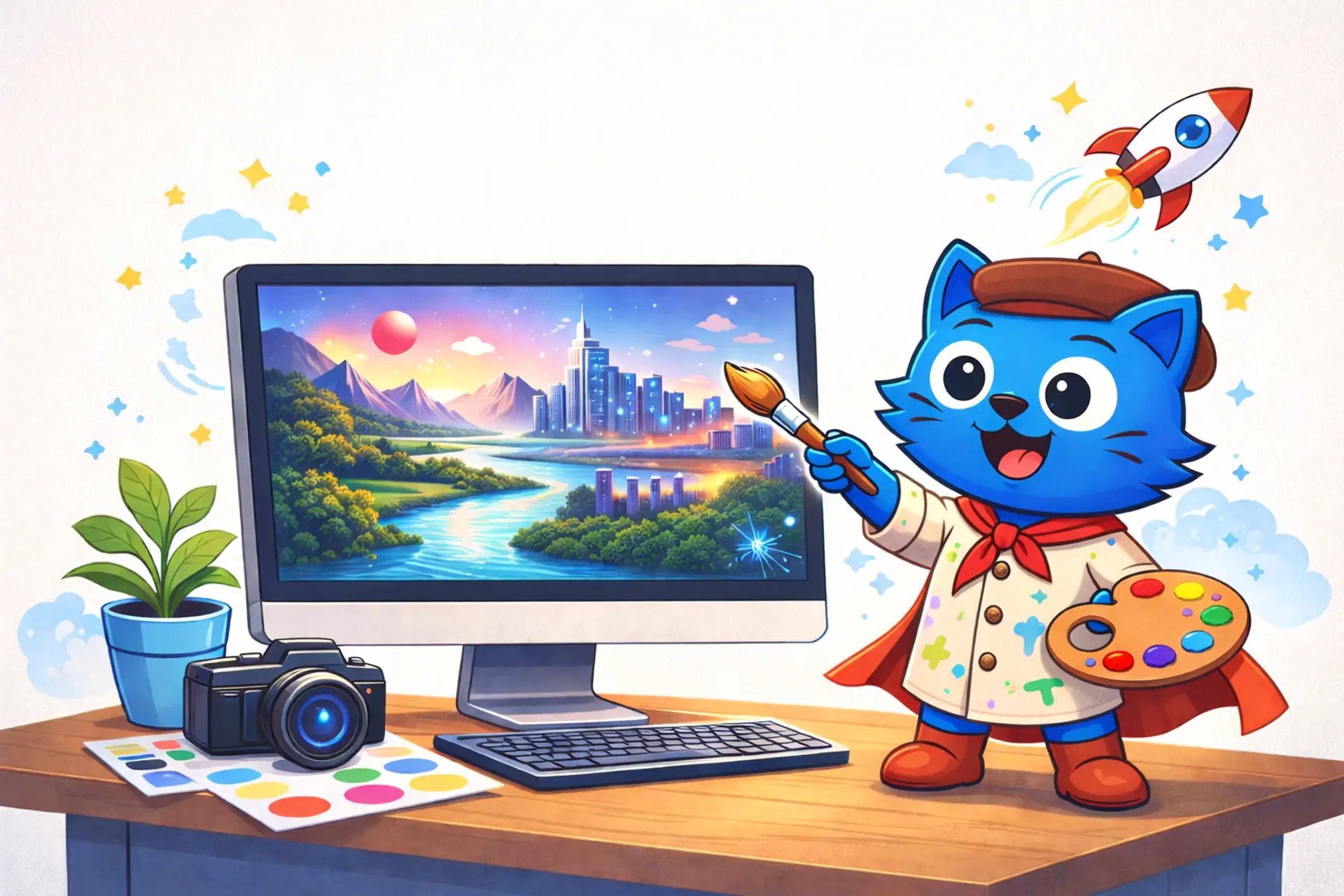 Top 5 AI Image Generator Tools for Stunning Visuals