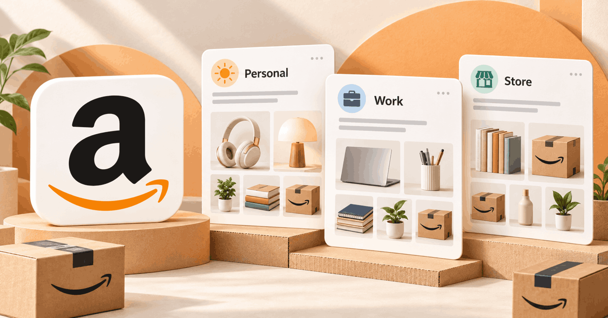 Jak spravovat více účtů Amazon