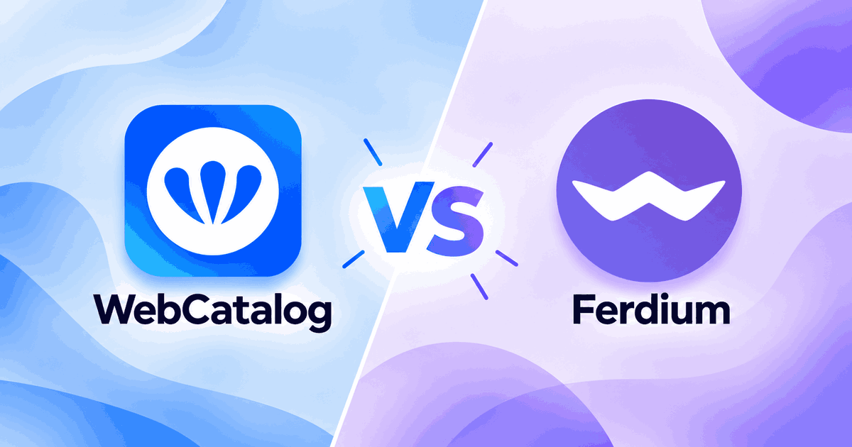 WebCatalog Desktop vs. Ferdium