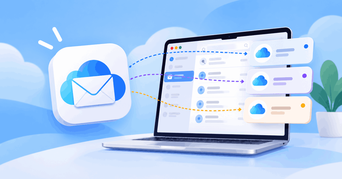 Näin hallitset useita iCloud Mail -tilejä