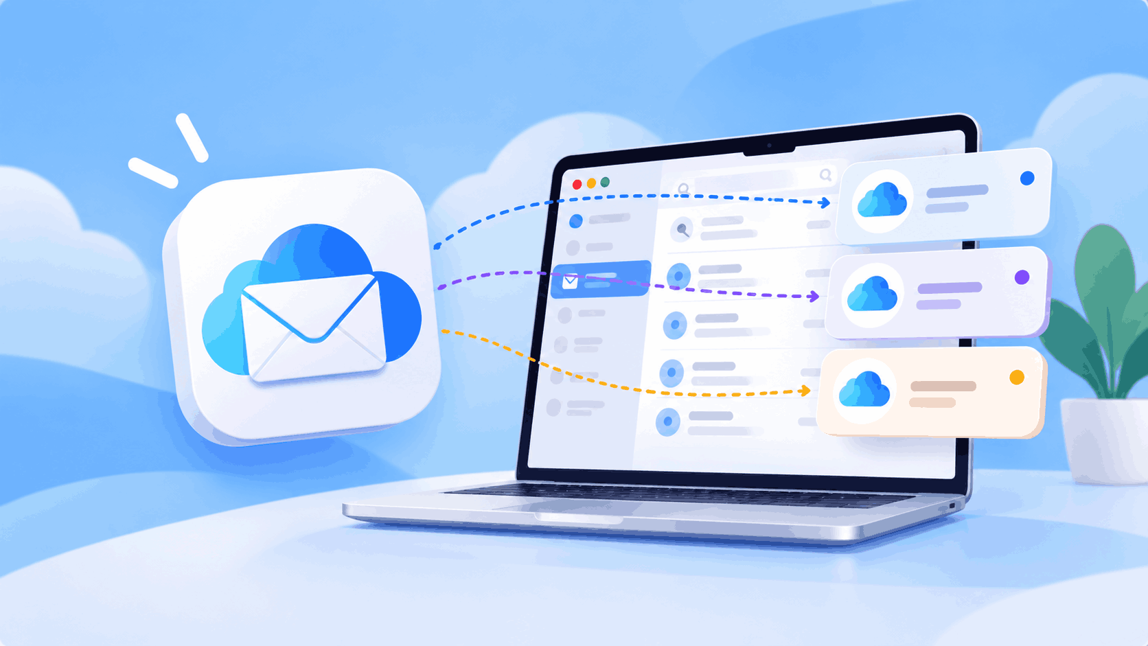 Como gerenciar várias contas do Mail do iCloud