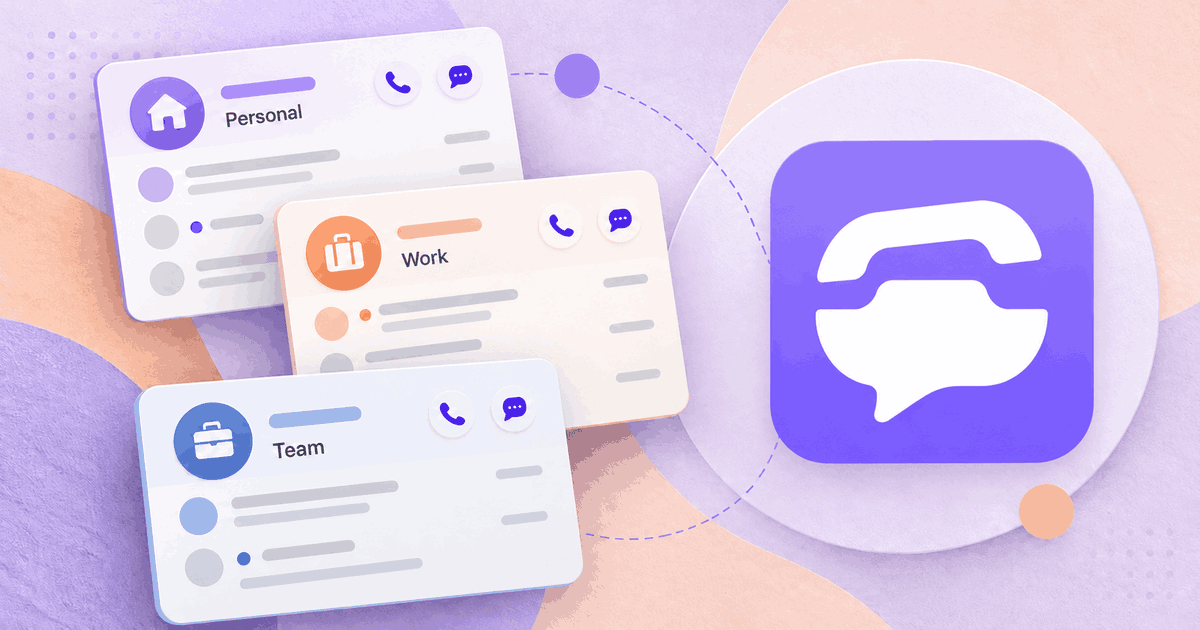 Näin hallitset useita TextNow-tilejä