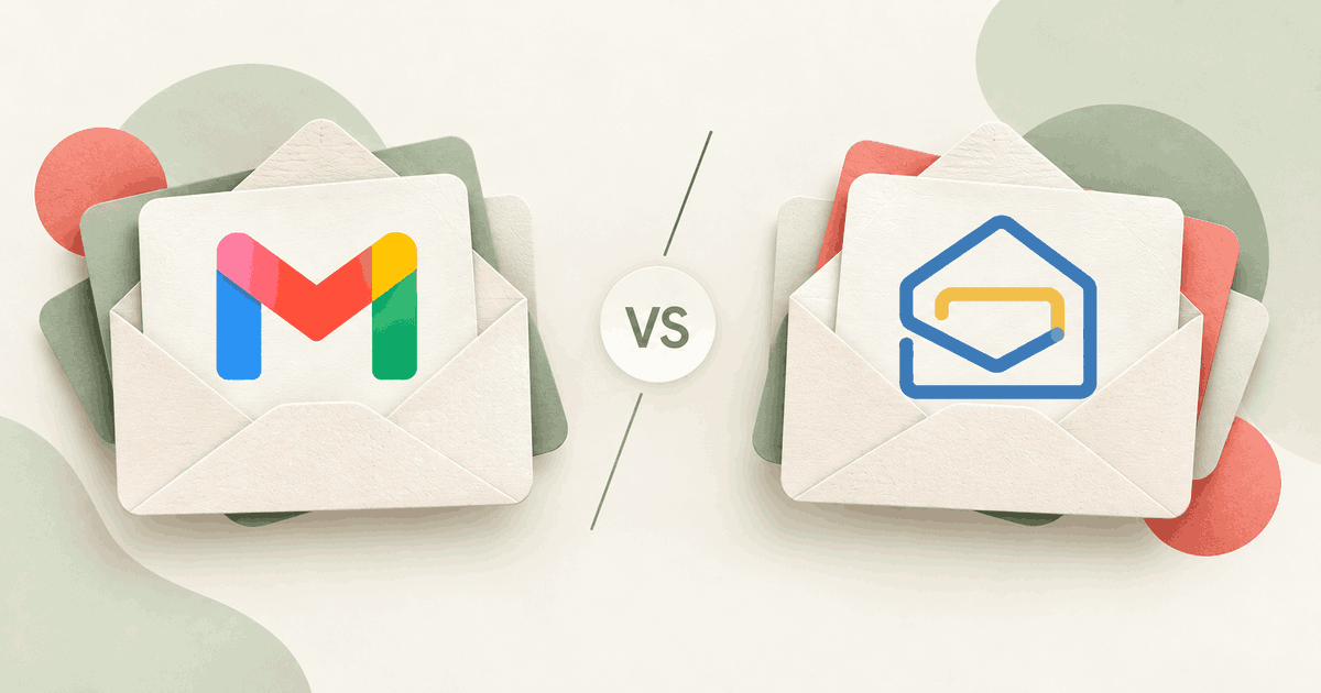 Gmail vs. Zoho Mail: ¿cuál es mejor para el correo electrónico empresarial?
