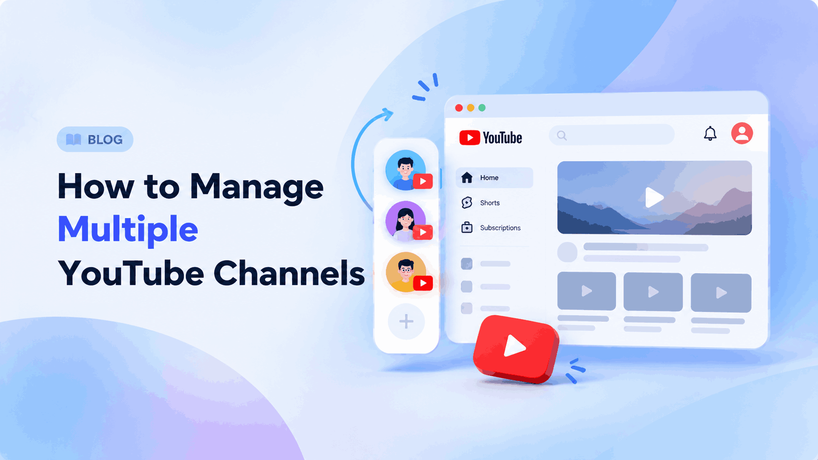 Come gestire più canali YouTube