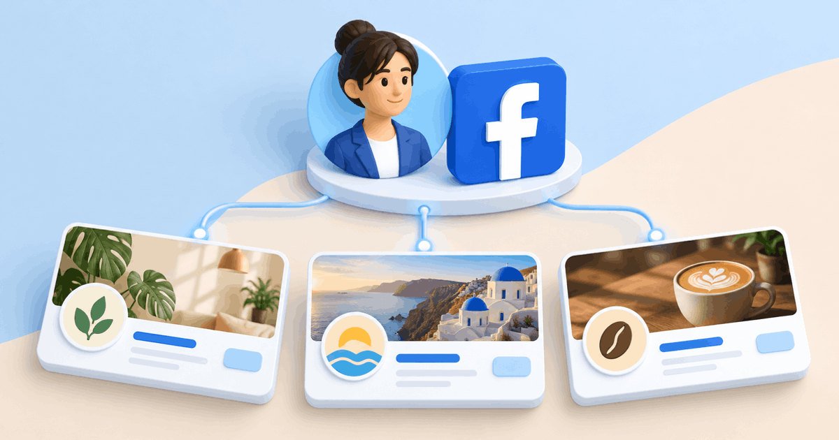 Як керувати кількома обліковими записами та сторінками Facebook