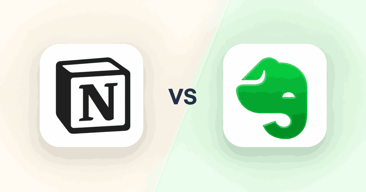 Notion vs. Evernote