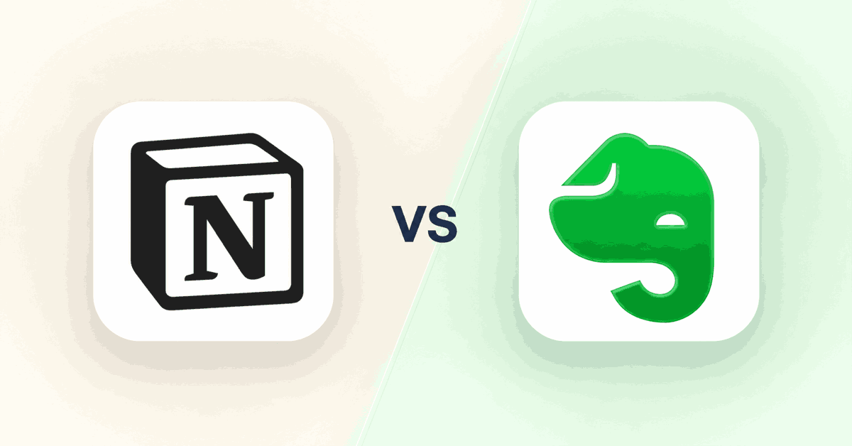 Notion vs. Evernote