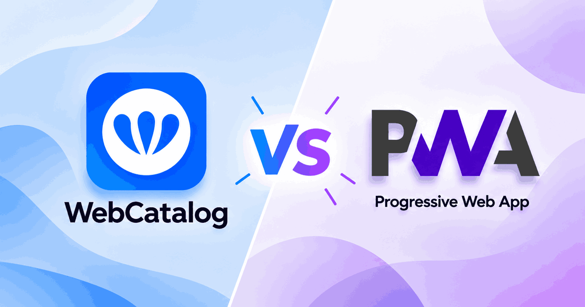 WebCatalog Desktop vs. aplicaciones web progresivas (PWA)
