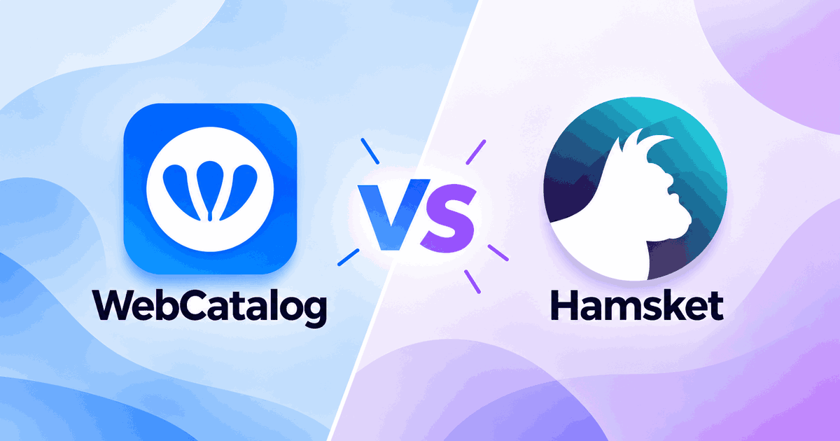 WebCatalog Desktop vs. Hamsket