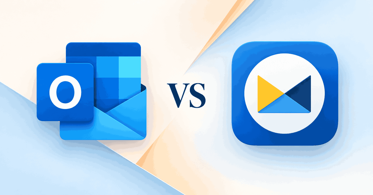 Outlook vs. Fastmail