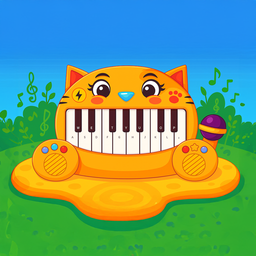 Cat Piano