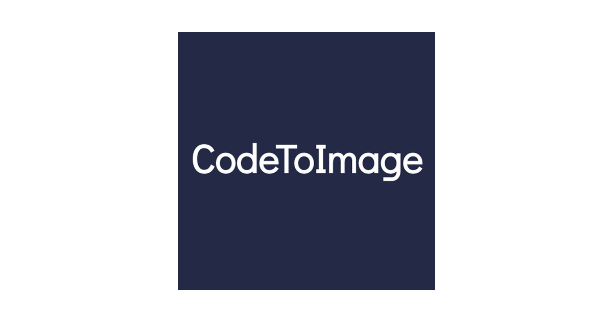 CodeToImage - Desktop App for Mac, Windows (PC) - WebCatalog
