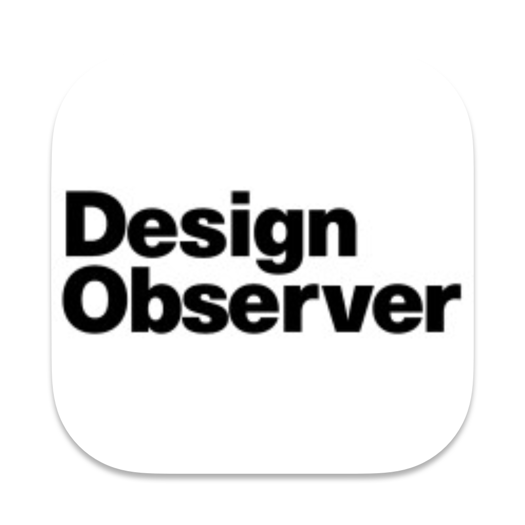 Design Observer Logo Art Observer (Art Newspaper) – Kishore Shanker