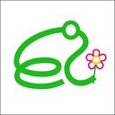 Floral Frog