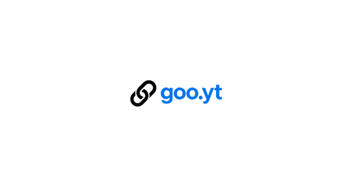 Goo.yt - Application de bureau pour Mac, Windows (PC) - WebCatalog