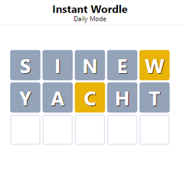 Instant Wordle