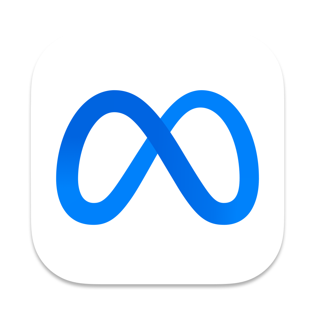 Meta AI logo