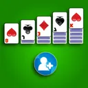 Stack the cards from Ace to King in Poki Klondike Solitaire