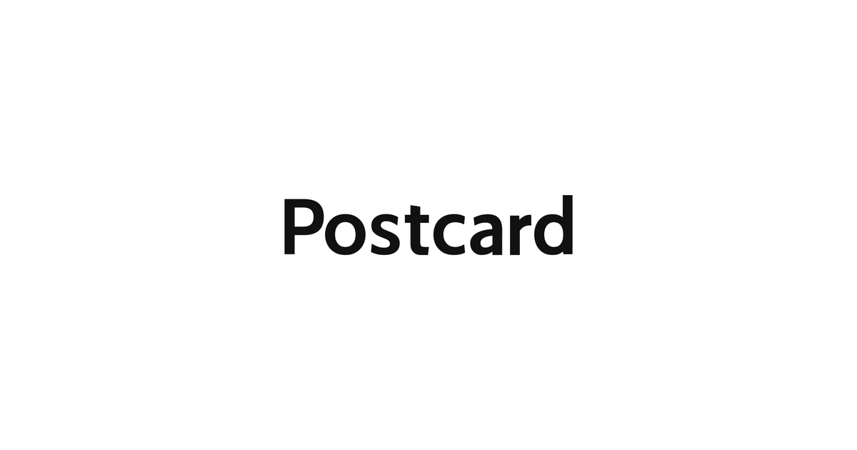 Pc Postcarts Postcard - Aplicativo de computador para Mac, Windows (PC) - WebCatalog