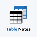 Table Notes